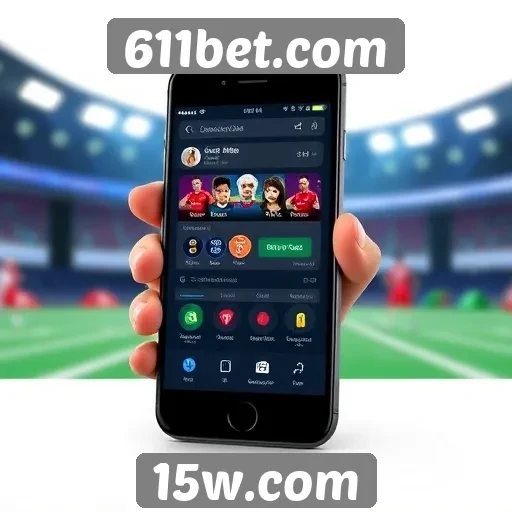 Experiência do usuário em dispositivos móveis na 611bet.com